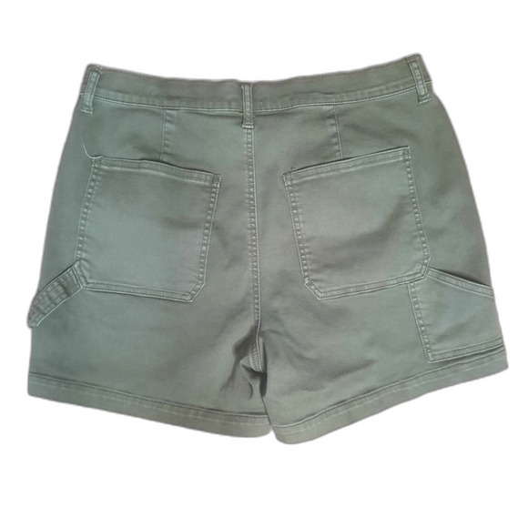 Wonderly High Rise Shorts Green Size 12 - Picture 2 of 4